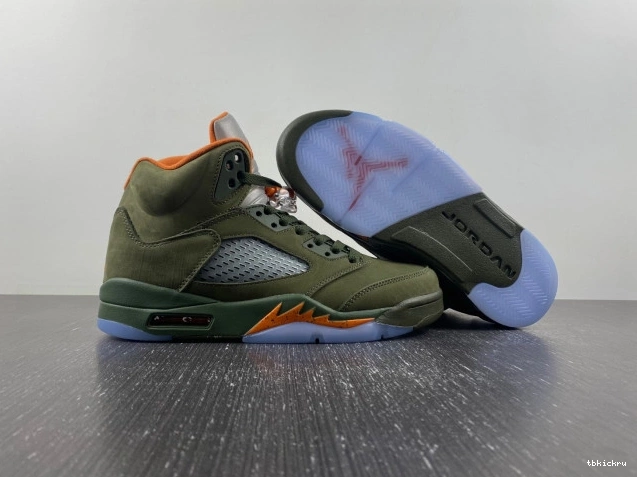 Reps TBkick 5 Air Jordan Olive DD0587-308 0821